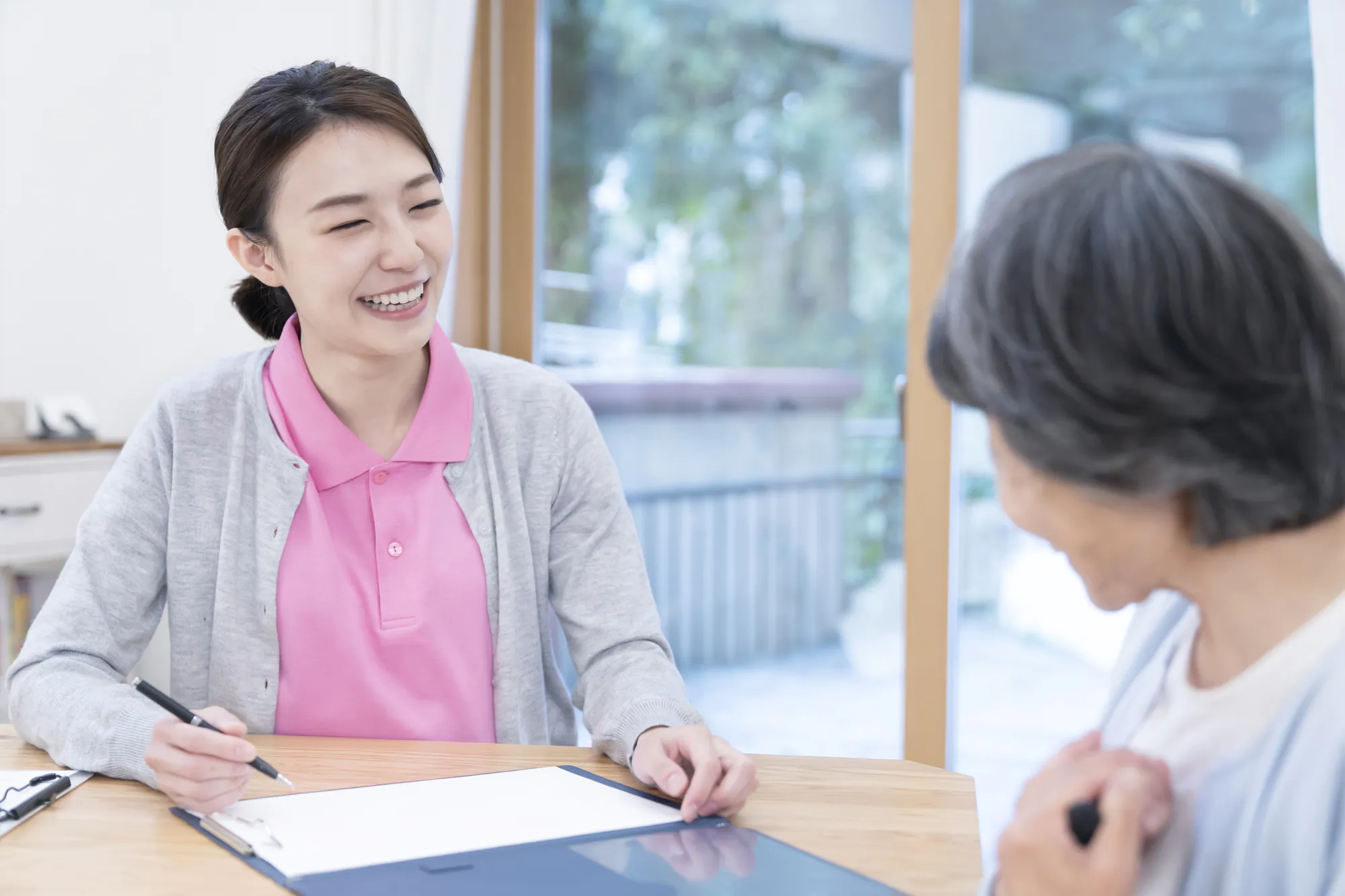 ご利用者様の不安の解消